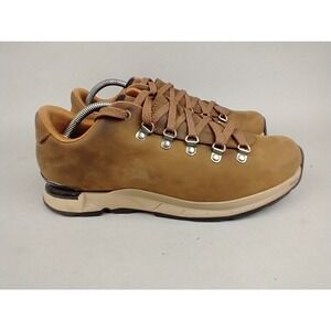 Danner Mountain 600 Low Mens 9 Tan Leather Hiking Shoes Vibram Sole 62265